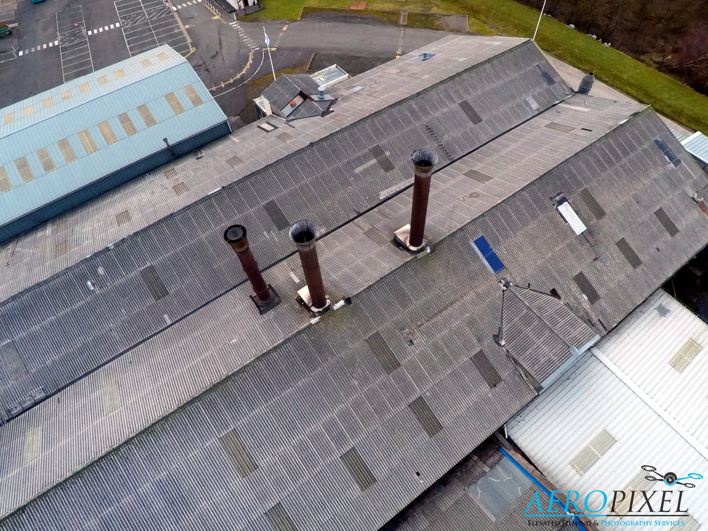 Industrial UAV Roof Inspections using Drones